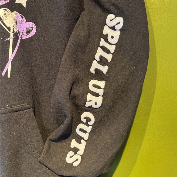 Olivia Rodrigo Guts World Tour Black Hoodie - Picture 3 of 6